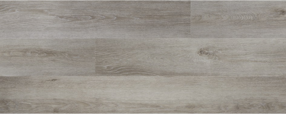 Pavimento in vinile SPC 55 Rigid Rovere Tortora 1219,2x177,8x5mm,  materassino integrato, P.G. Design Floor