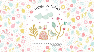 TELAS INFANTILES: Rose & Nino  CAMENGO - Papeles Decorativos